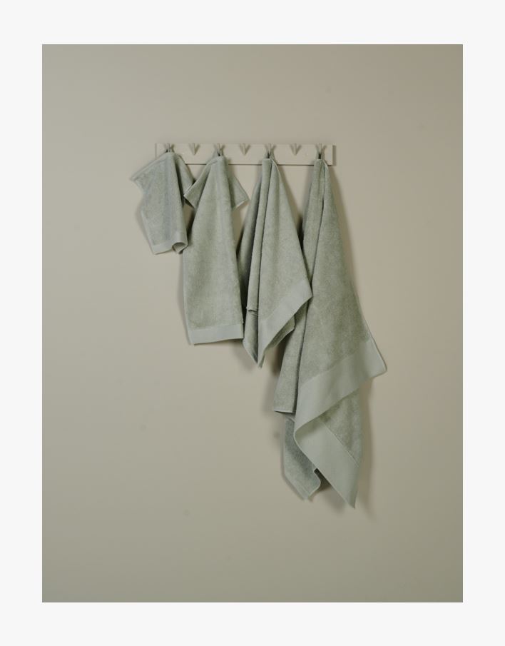 Pyyhe vaaleanvihreä - 40x60 cm vaaleanvihreä - 1