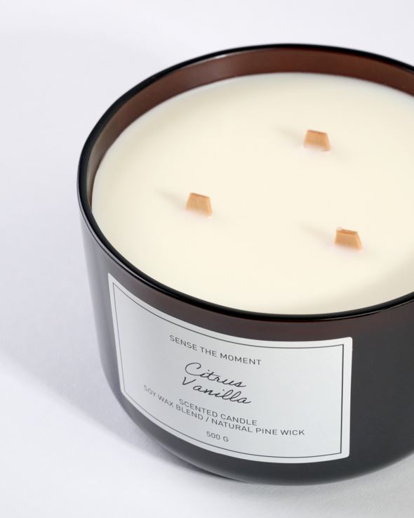 Tuoksukynttilä beige - 5