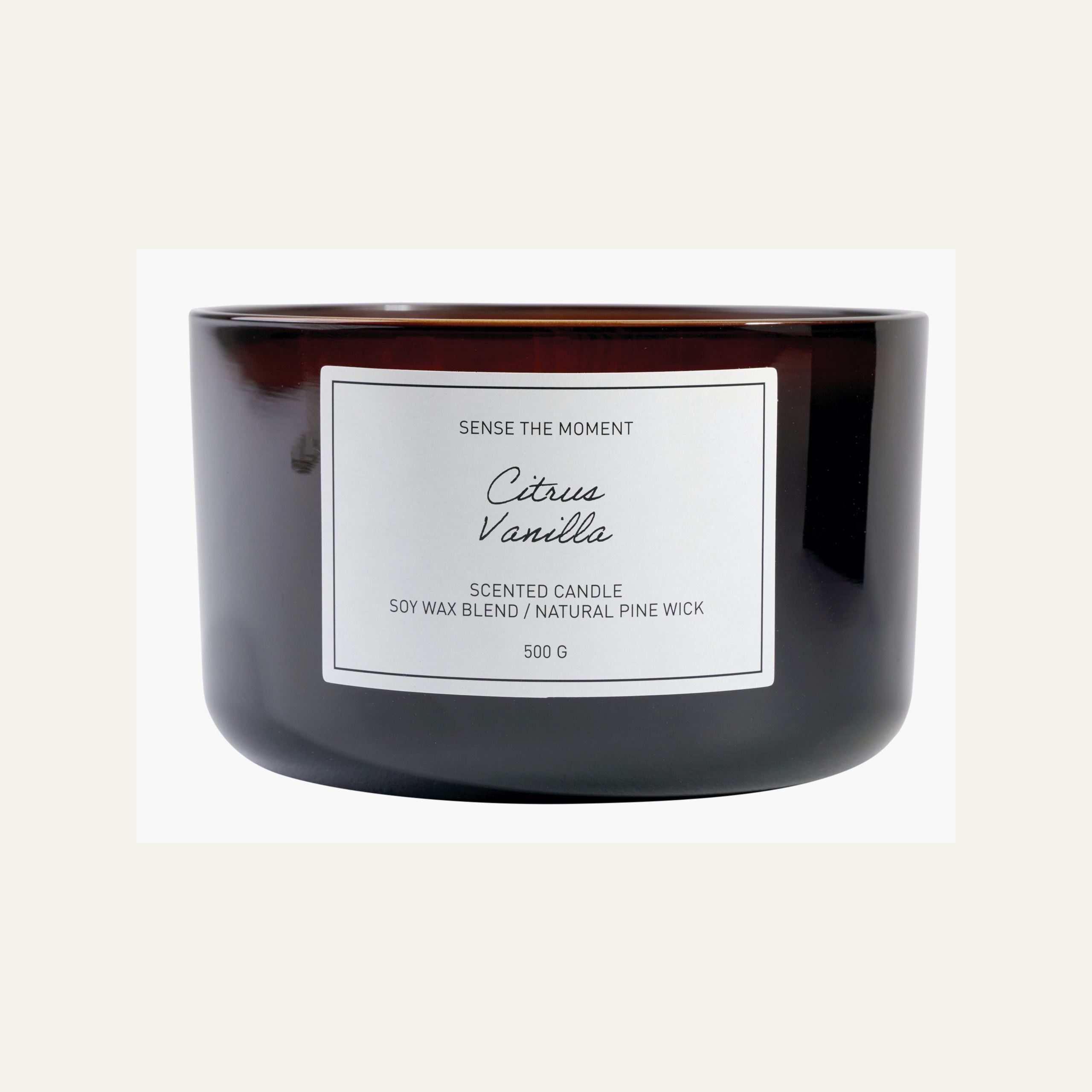 Tuoksukynttilä beige - 2