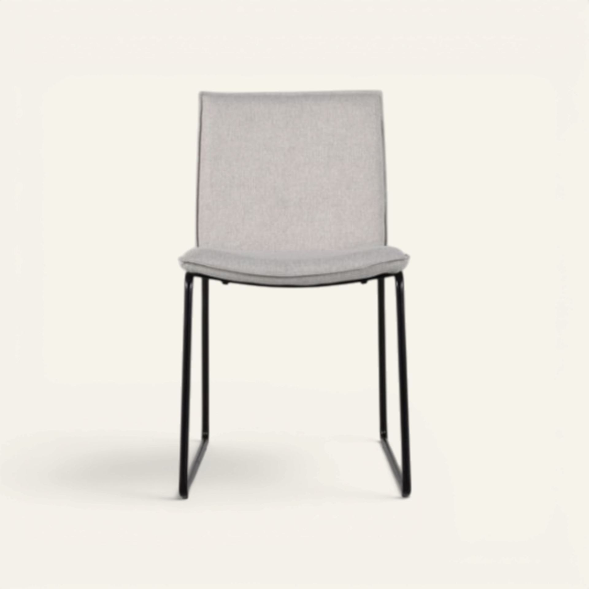 Ruokapöydän tuoli vaalean beige - 56x82x46 cm vaalean beige - 1