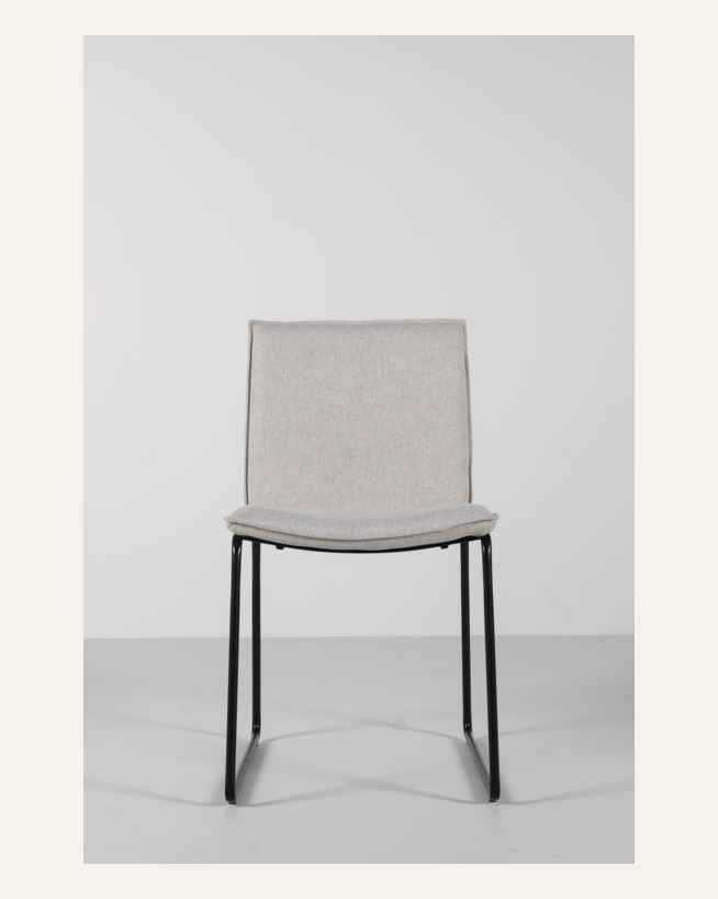 Ruokapöydän tuoli vaalean beige - 56x82x46 cm vaalean beige - 1