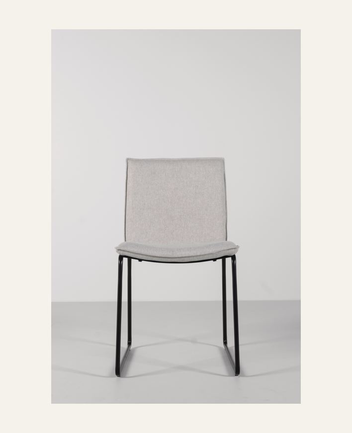 Ruokapöydän tuoli vaalean beige - 56x82x46 cm vaalean beige - 1