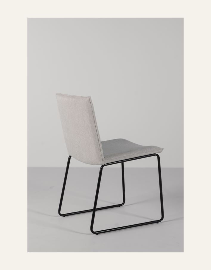 Ruokapöydän tuoli vaalean beige - 3