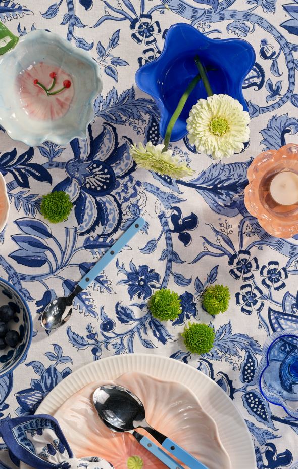 Kynttilälyhty sininen - 2