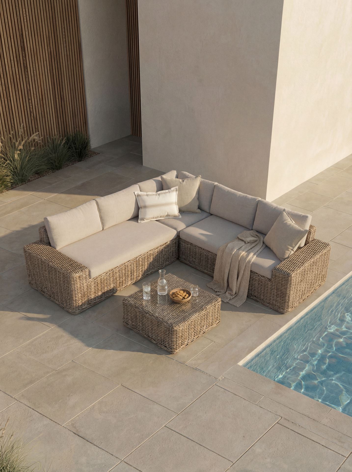 Sohvaryhmä beige - 2