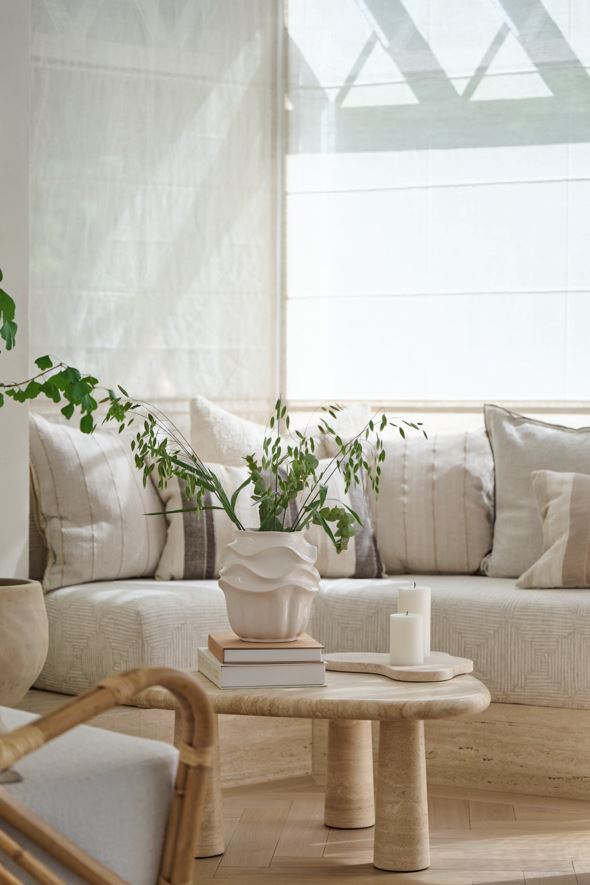 Maljakko luonnonvalkoinen - 3