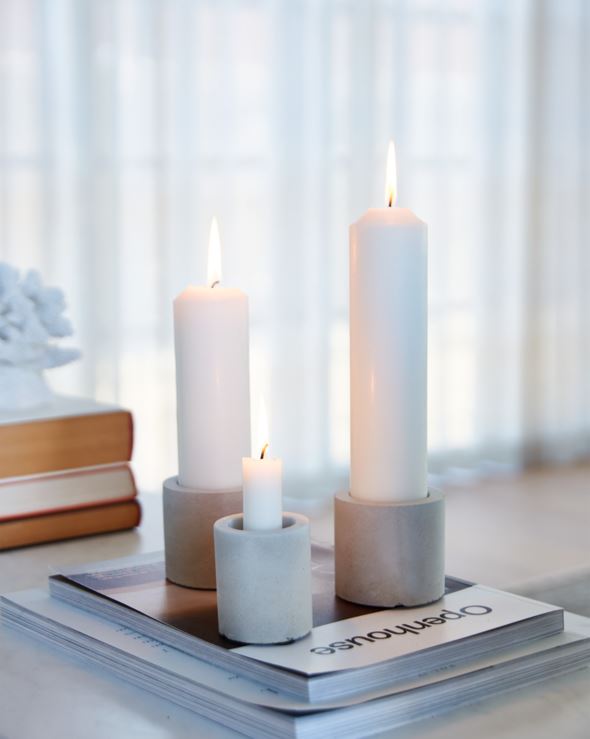 Kruunukynttilä valkoinen - 5