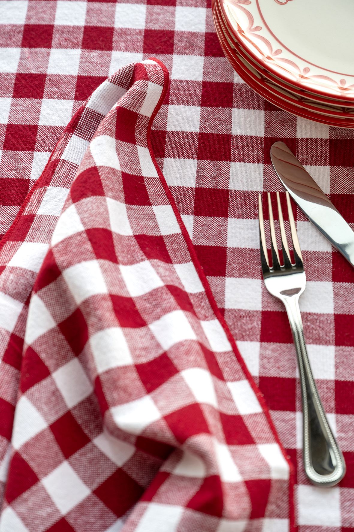 Pöytäliina punainen - 2