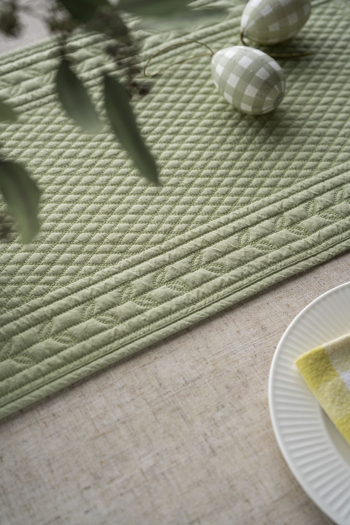 Kaitaliina vaaleanvihreä - 3