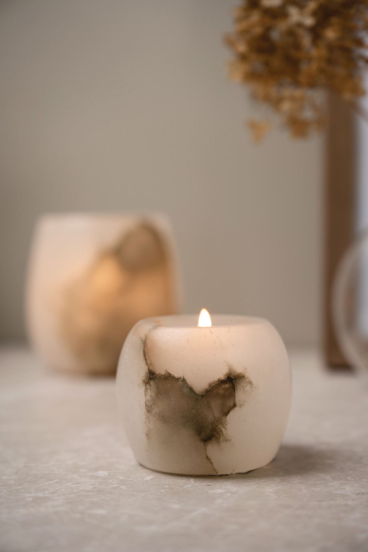 Kynttilälyhty luonnonvalkoinen - 4