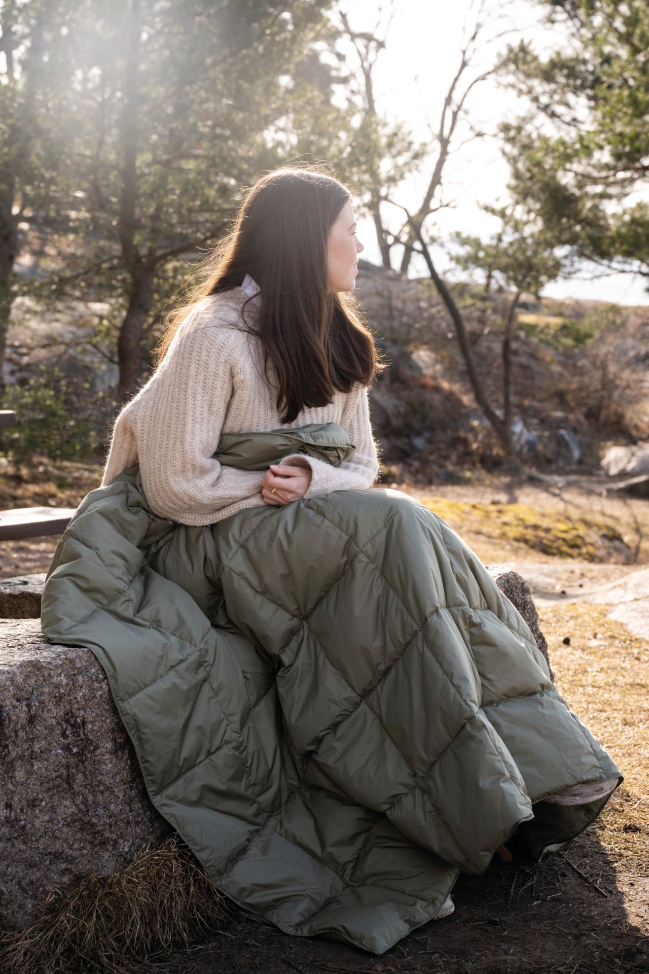 Untuvahuopa oliivinvihreä - 2