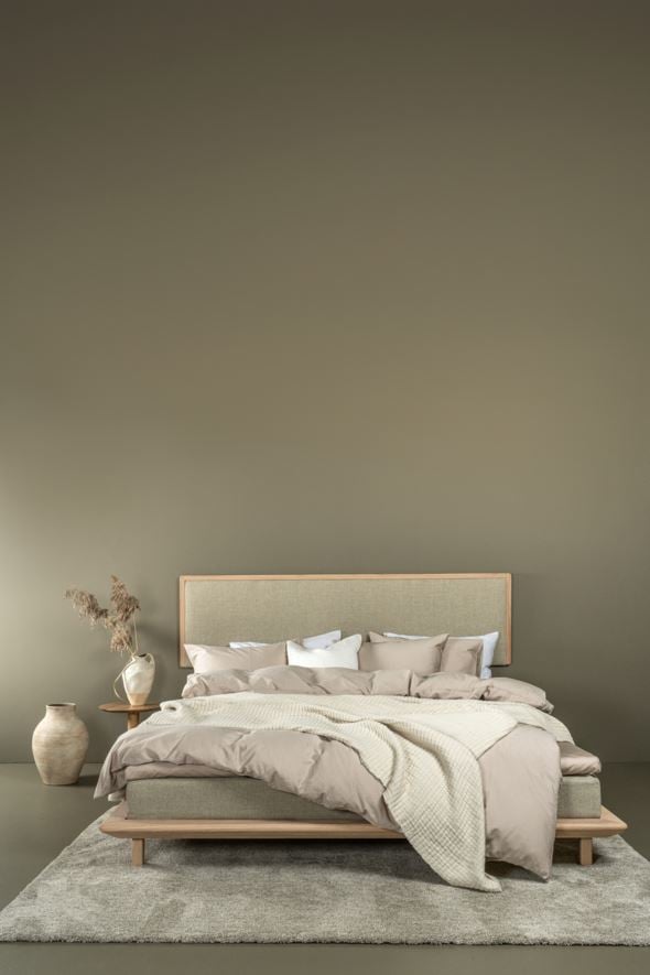 Pussilakanasetti satiinipuuvillaa hiekka - 2