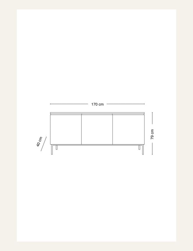 Lipasto luonnonväri - 7