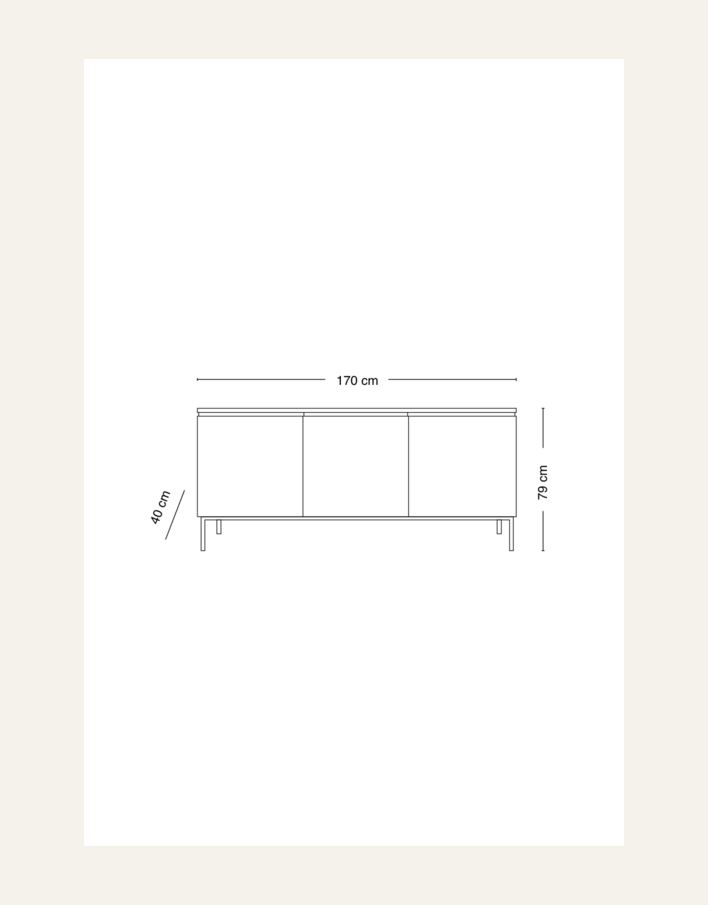 Lipasto luonnonväri - 7