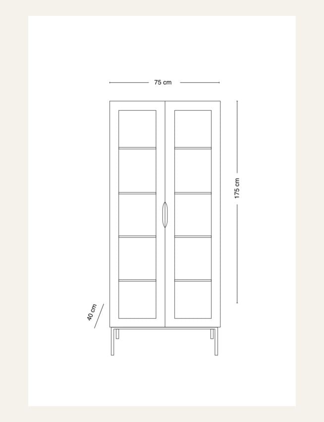 Kaappi luonnonväri - 11