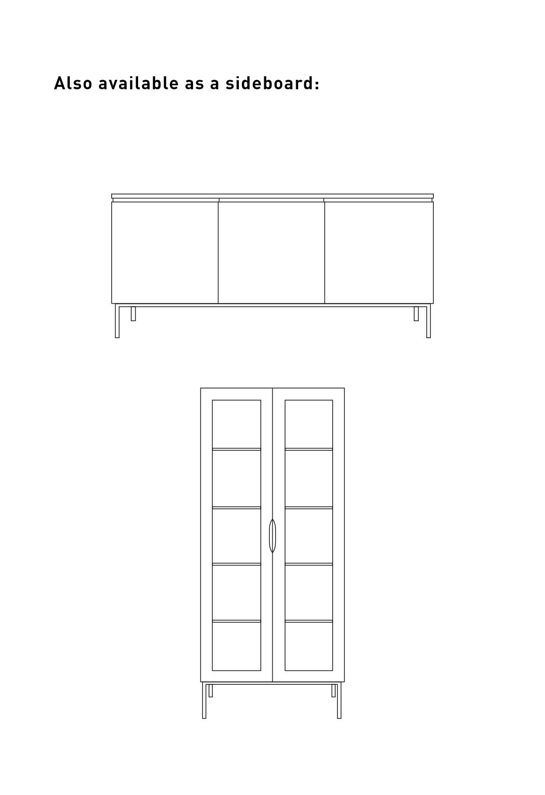 Kaappi luonnonväri - 12