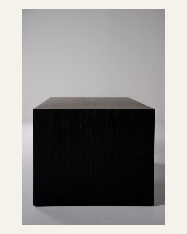Sohvapöytä musta - 56x120x45 cm musta - 1