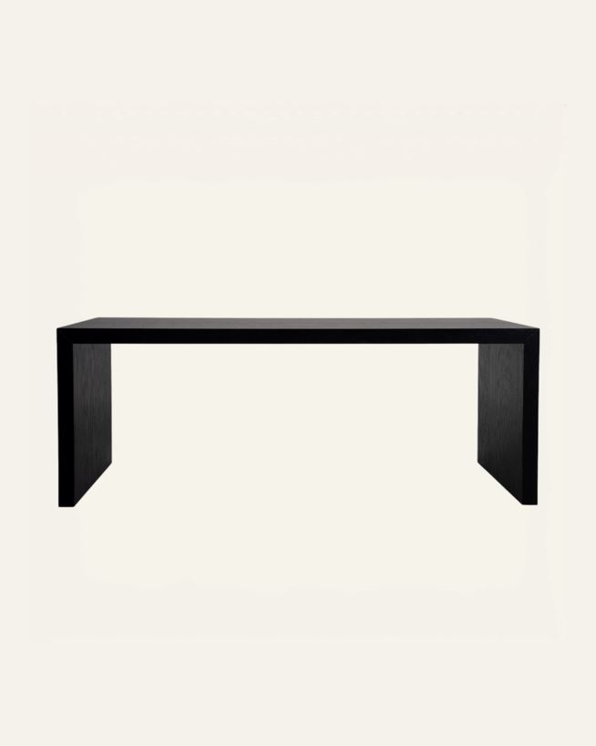 Sohvapöytä musta - 56x120x45 cm musta - 1