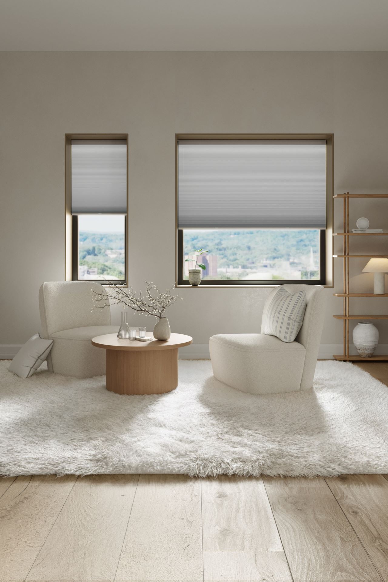 Pimentävä tuplavekkikaihdin valkoinen - 3