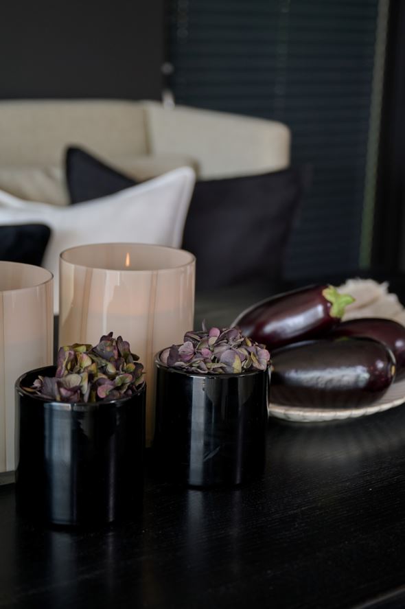 Kynttilälyhty tummanharmaa - 3