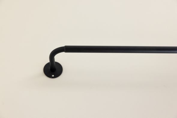 Päätykappale, 2 kpl musta - 5