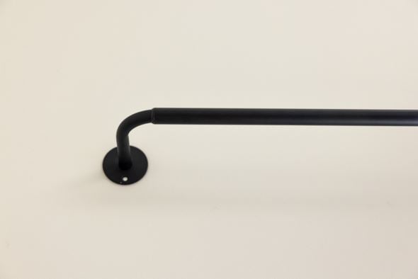 Päätykappale, 2 kpl musta - 5