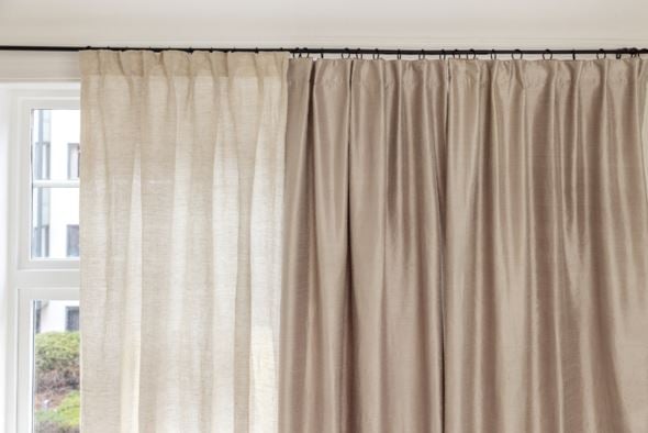 Verho harmaanruskea - 2