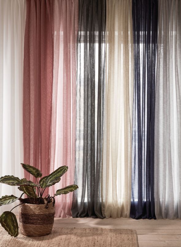 Verho tummanharmaa - 7