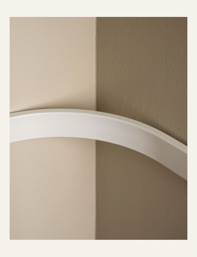 Verhokiskon kulmaosa 90° valkoinen - 3