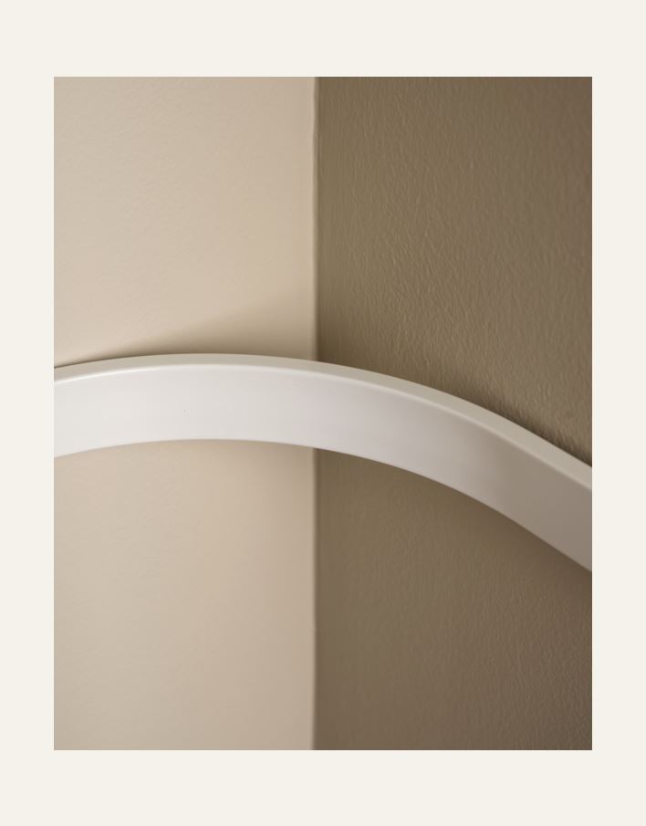 Verhokiskon kulmaosa 90° valkoinen - 3