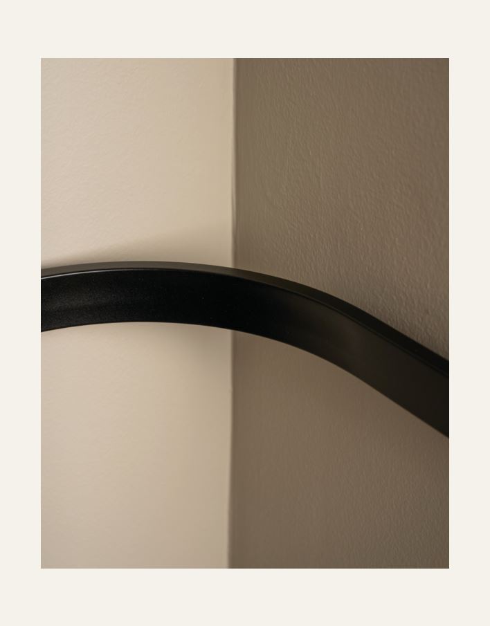 Kulmakaari 90° musta - 2