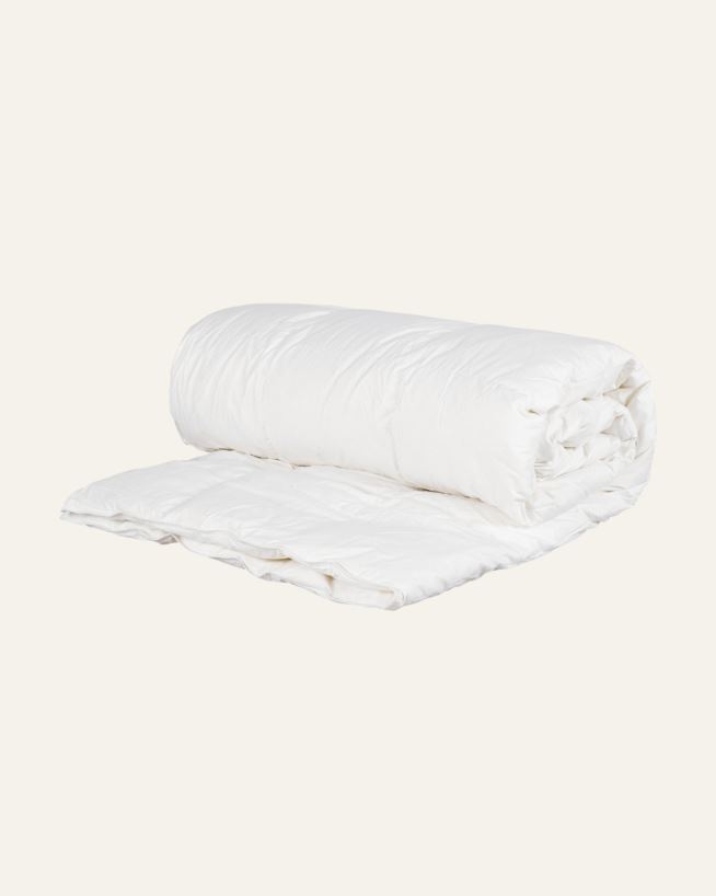 Keskilämmin untuvapeitto valkoinen - 150x210 cm valkoinen - 1