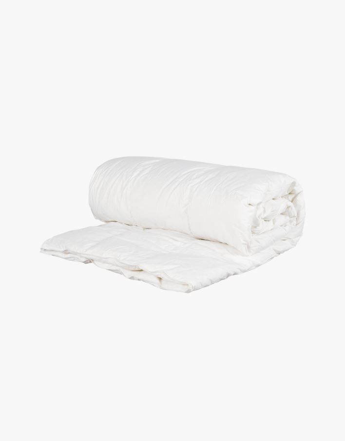 Keskilämmin untuvapeitto valkoinen - 230x220 cm valkoinen - 1
