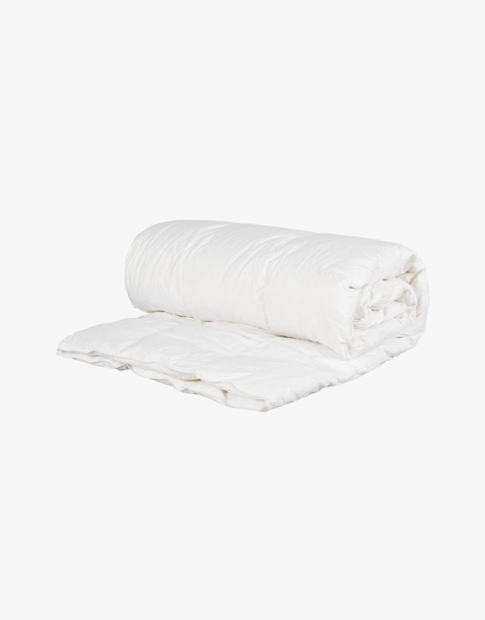 Keskilämmin untuvapeitto valkoinen - 150x210 cm valkoinen - 1