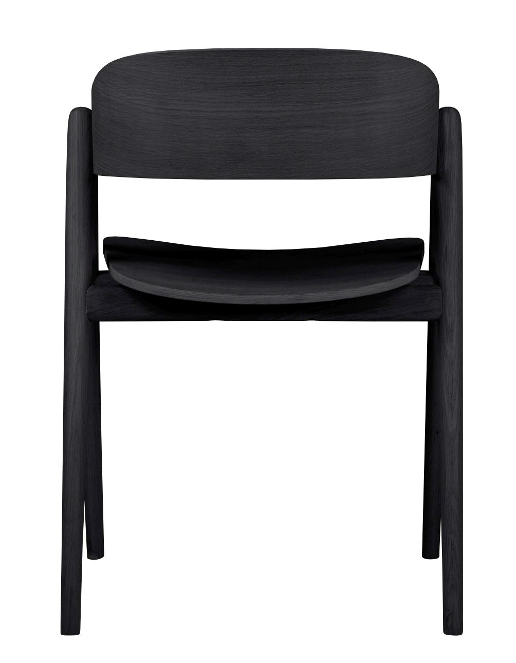 Ruokapöydän tuoli musta - 4