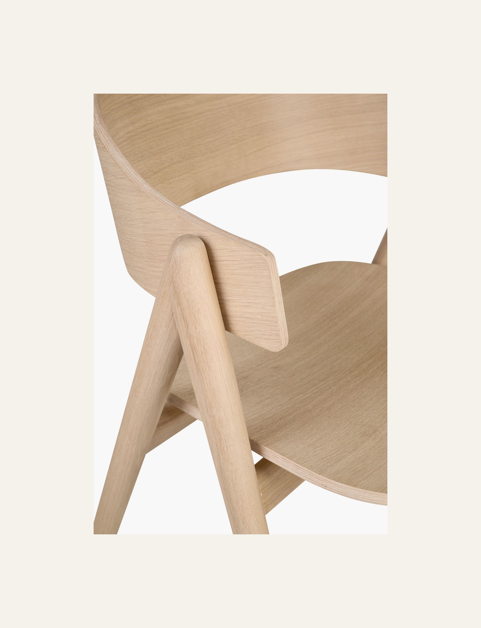 Ruokapöydän tuoli luonnonväri - 2