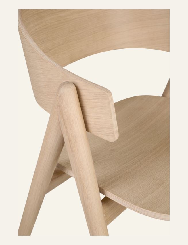 Ruokapöydän tuoli luonnonväri - 2