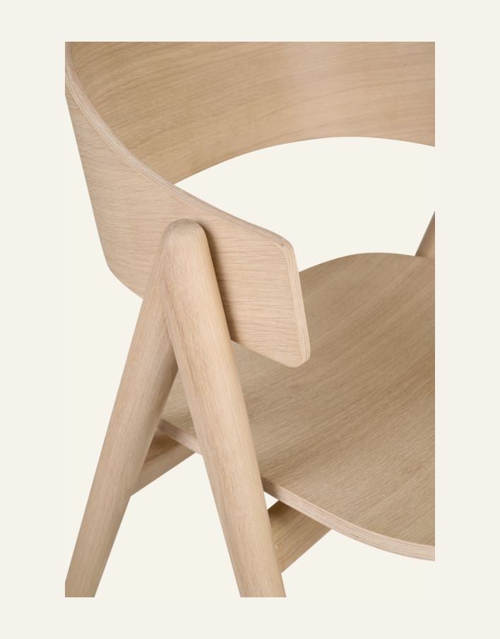 Ruokapöydän tuoli luonnonväri - 2