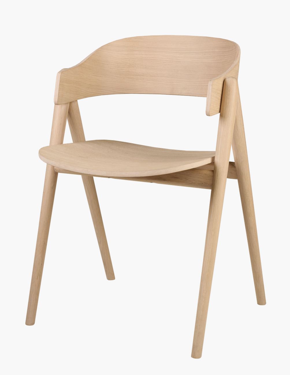 Ruokapöydän tuoli luonnonväri - 54x51x74 cm luonnonväri - 1