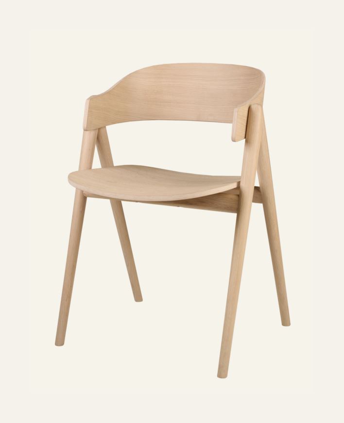 Ruokapöydän tuoli luonnonväri - 54x51x74 cm luonnonväri - 1