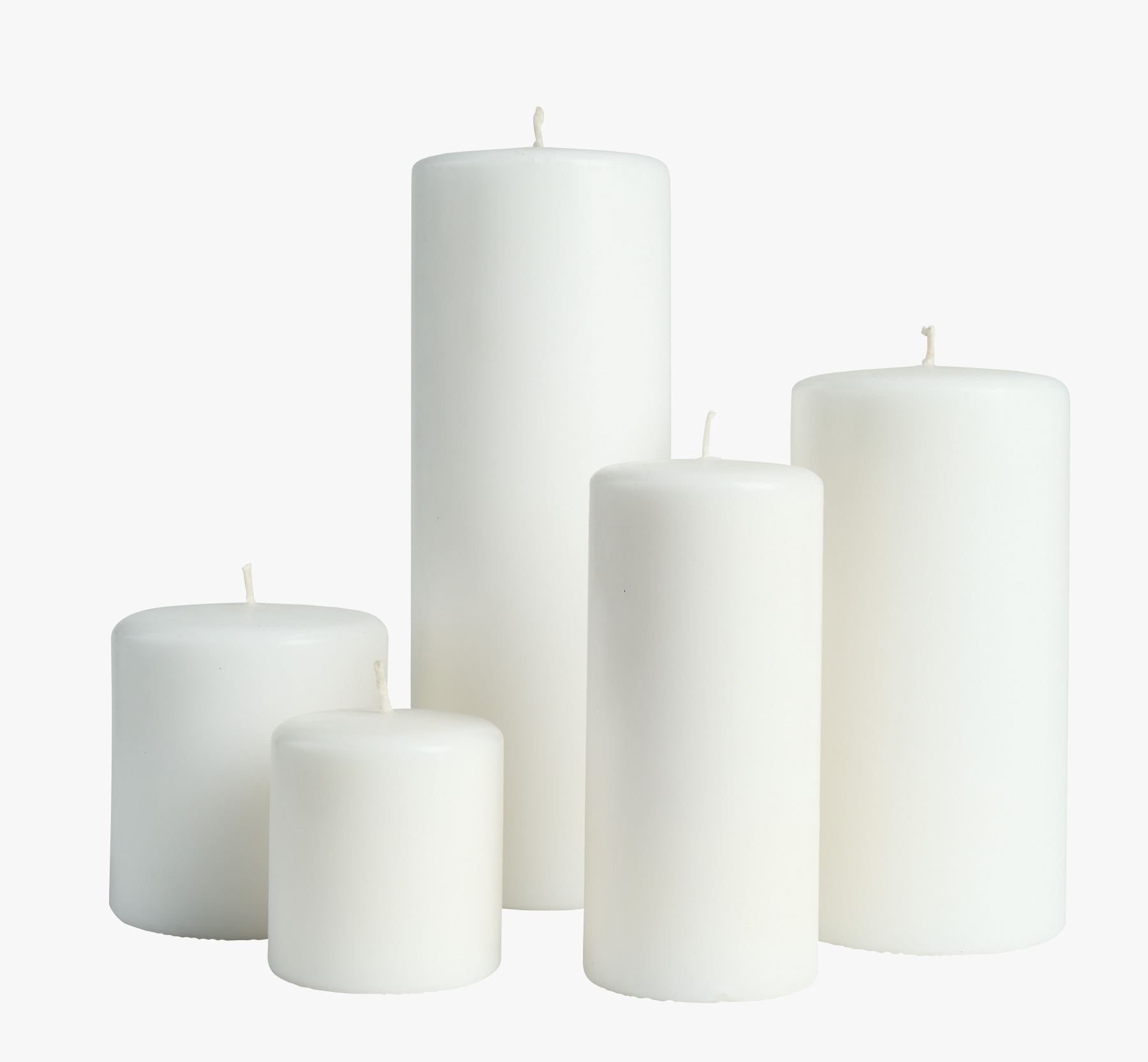 Pöytäkynttilä valkoinen - 5