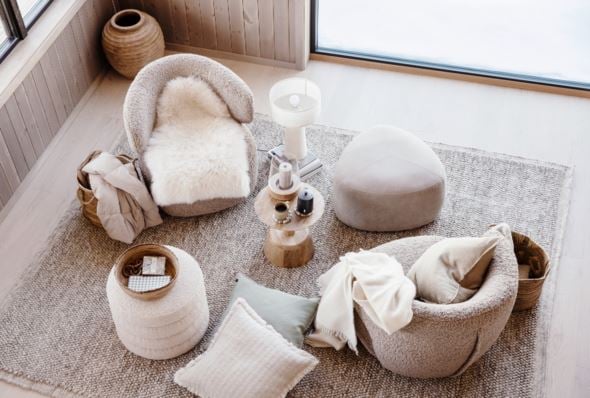 Lampaantalja luonnonväri - 2