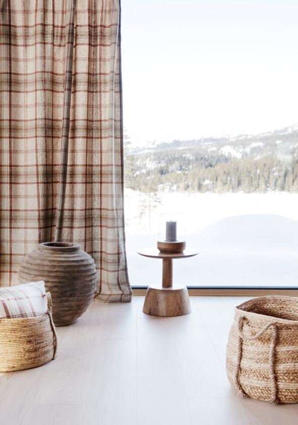 Koristetyynynpäällinen moniväri/punainen - 4