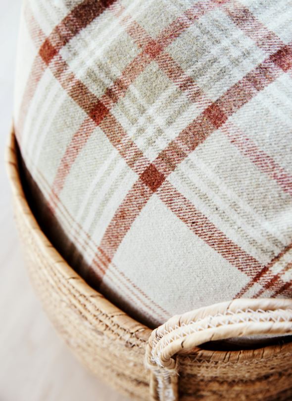 Koristetyynynpäällinen moniväri/punainen - 2