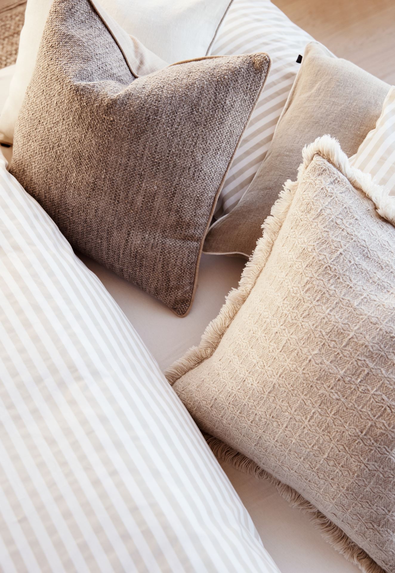 Koristetyynynpäällinen luonnonväri - 5