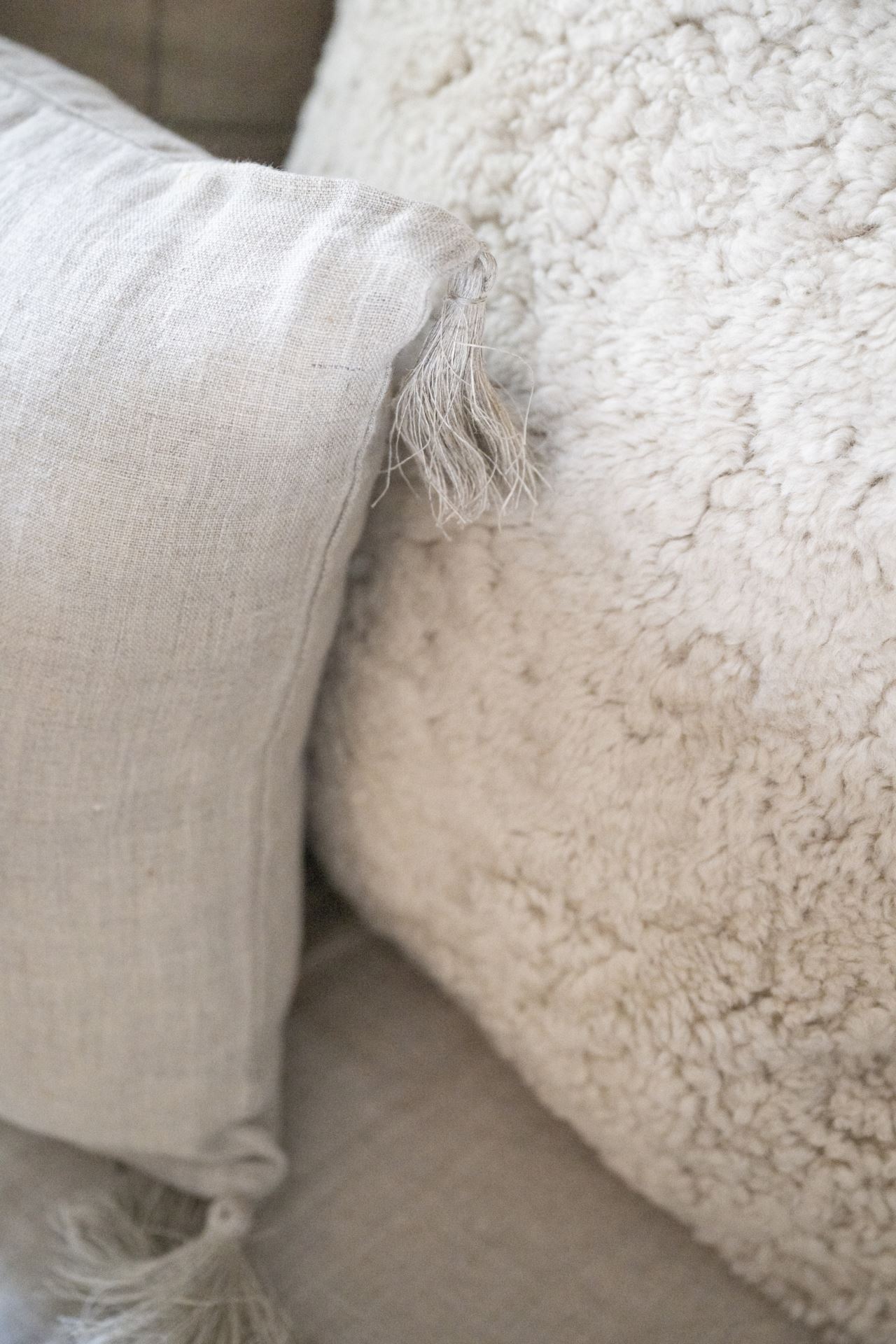 Koristetyynynpäällinen luonnonväri - 3