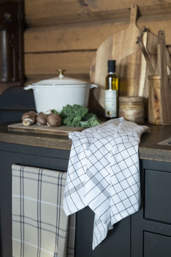 Keittiöpyyhe valkoinen - 2