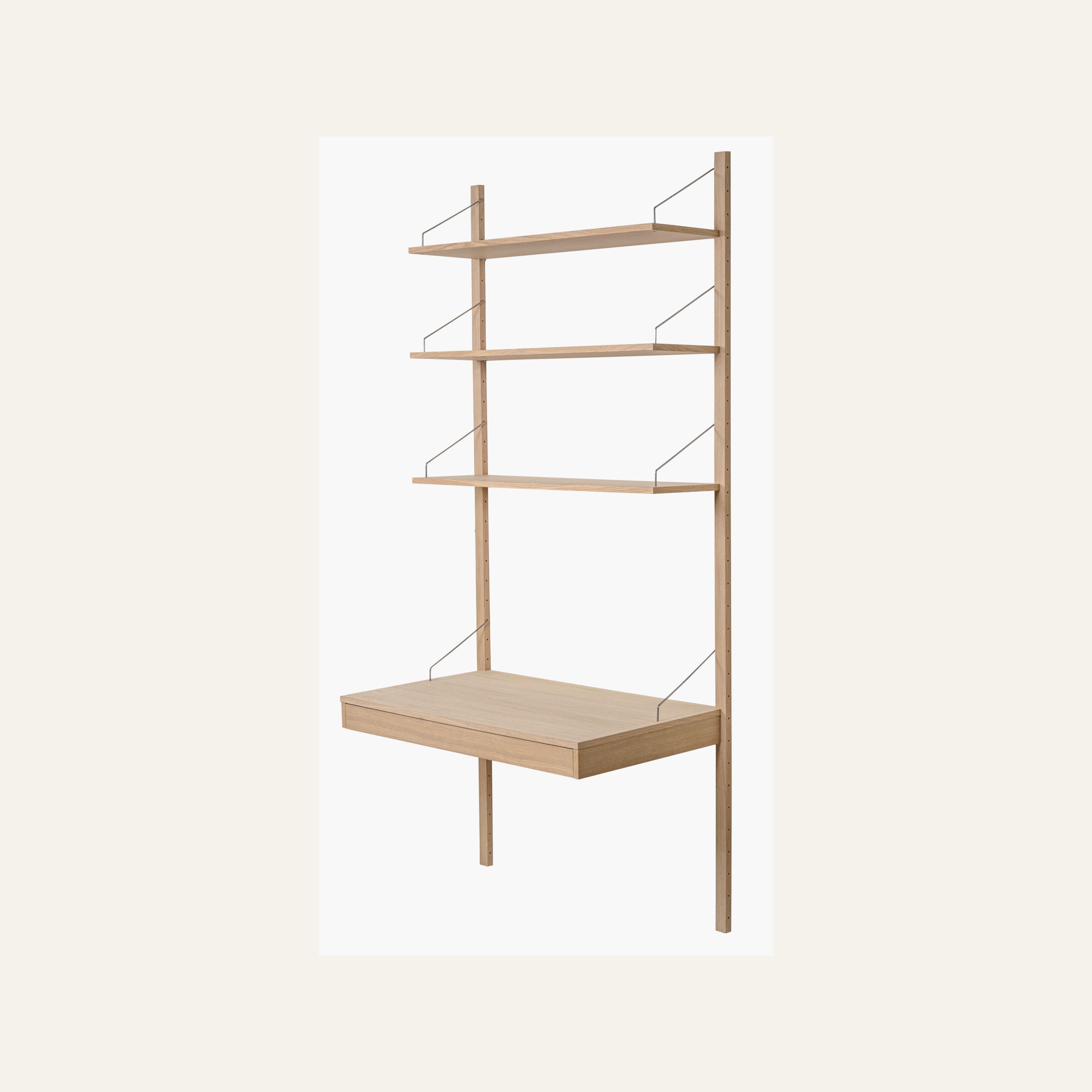 Pöytämoduuli laatikolla luonnonväri - 4