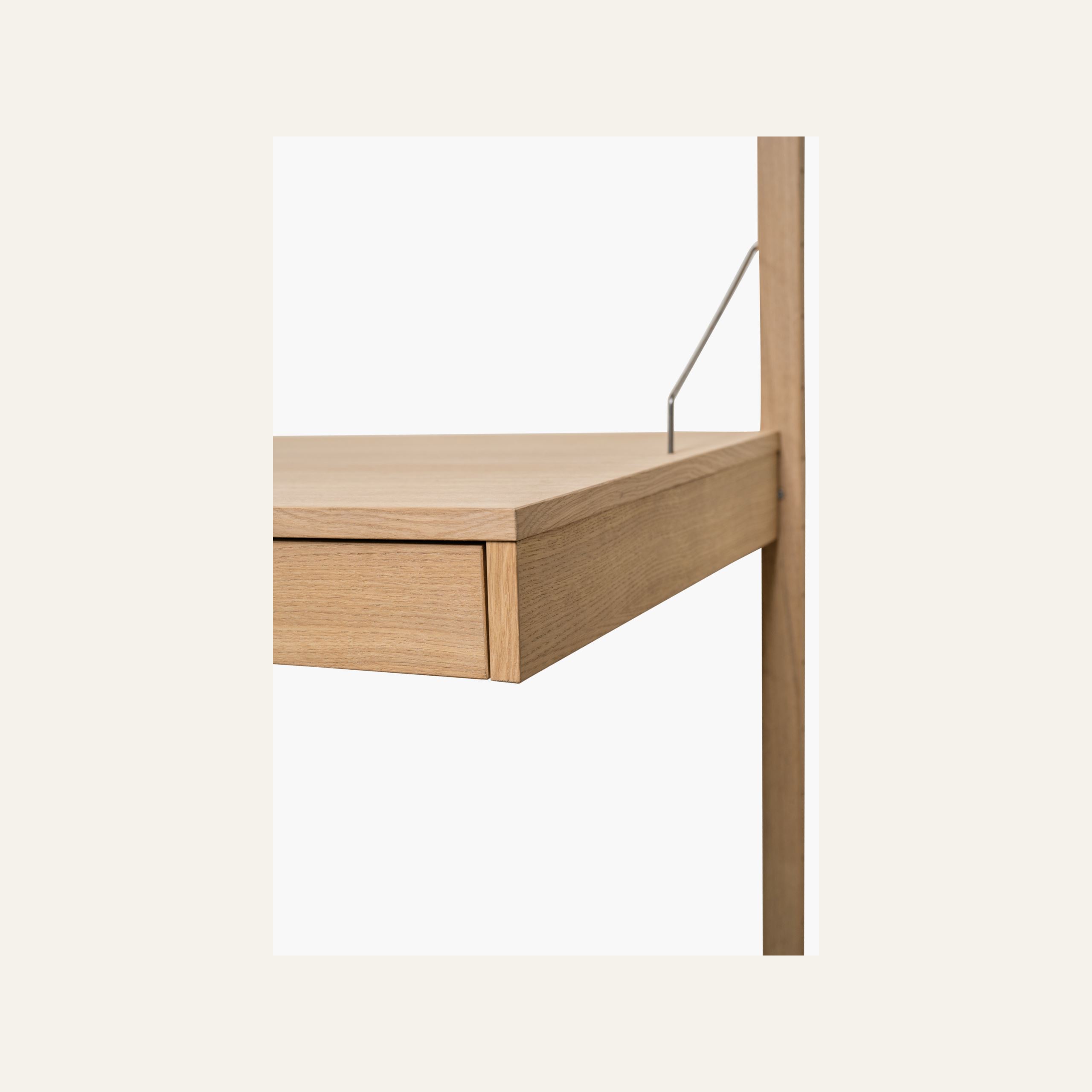 Pöytämoduuli laatikolla luonnonväri - 3