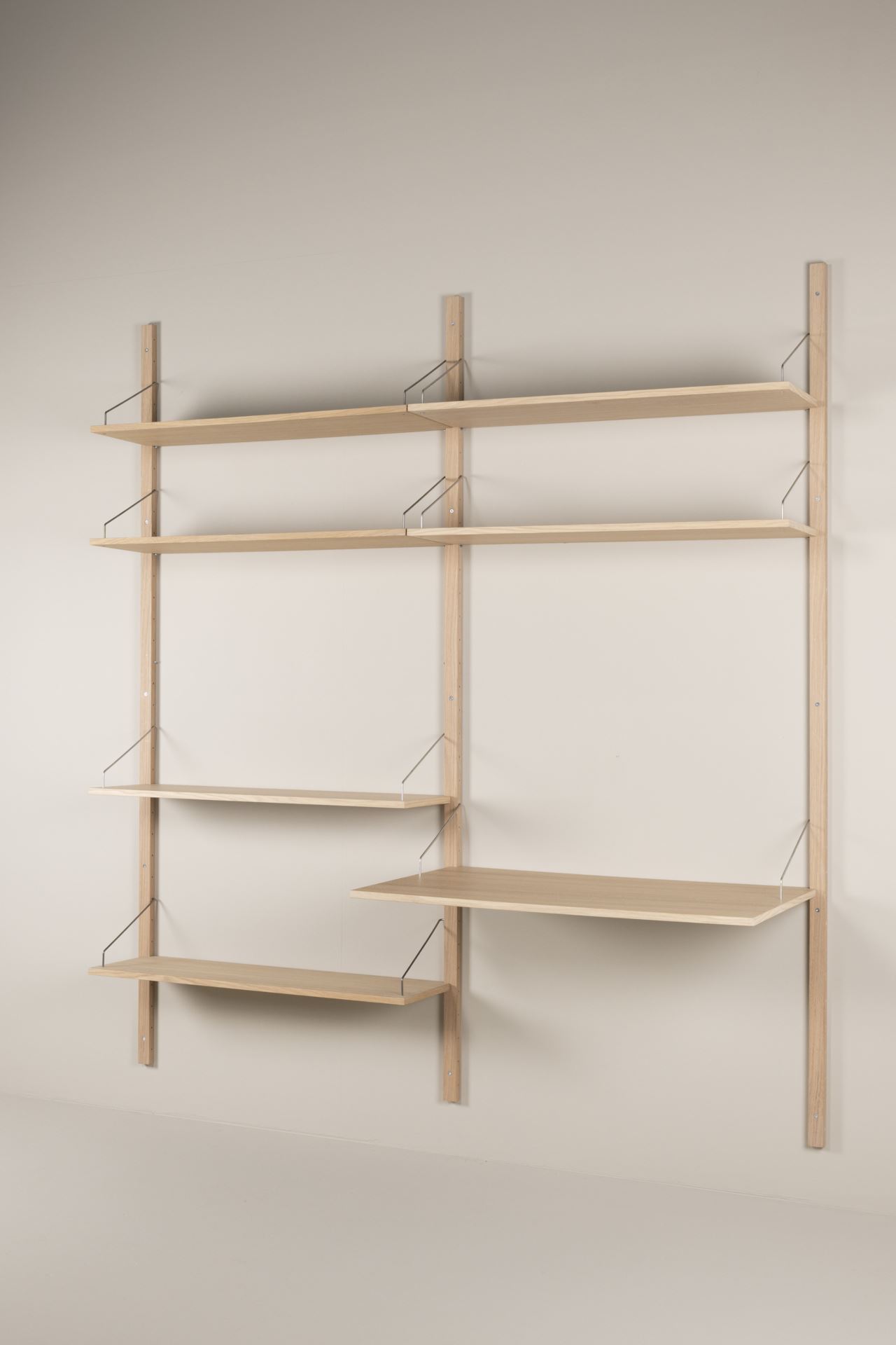 Hylly-yhdistelmä 8 luonnonväri - 2